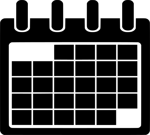  Image of a monthly calendar