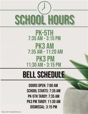 School Hours