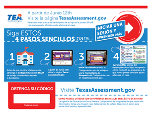 Texas Assessment Portal Flyer 2019 Spanish 