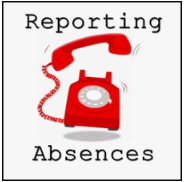  Reporting an absence