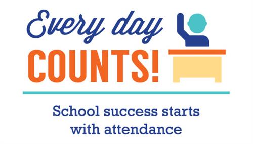 Every Day Counts?  School Success starts with attendance 