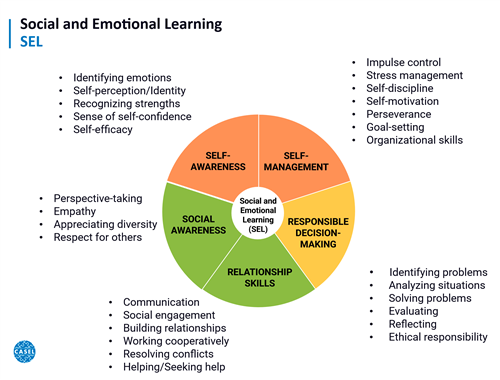 Social Emotional Learning Pie Chart 