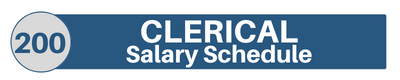 Clerical Schedule