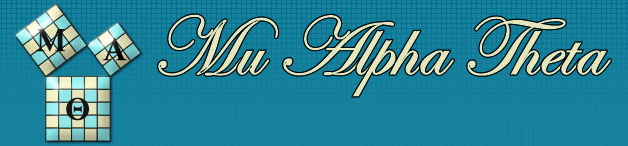 Mu Alpha Theta Honor Society Logo