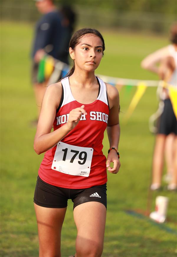 Female Cross Country runner
