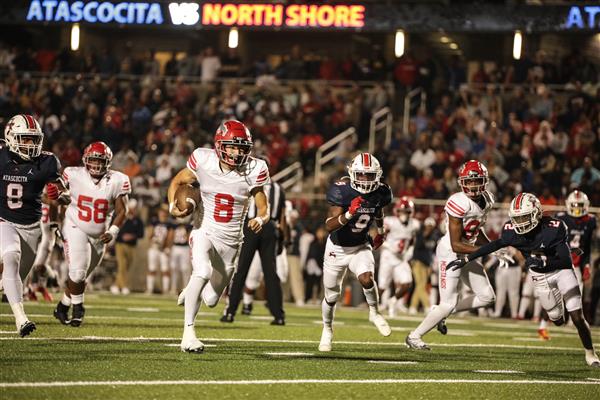 Number 34 running for a touchdown