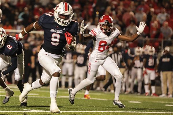 Running for a touch down