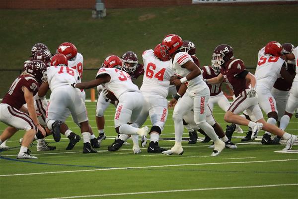 Players on the field