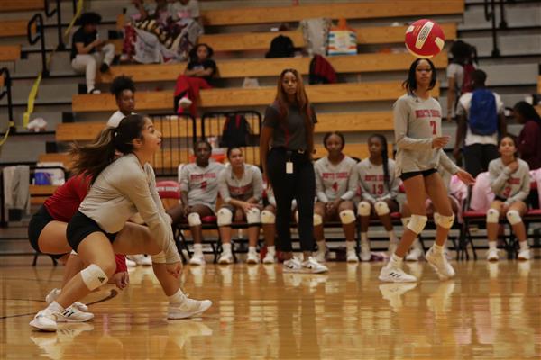 Volleyball players