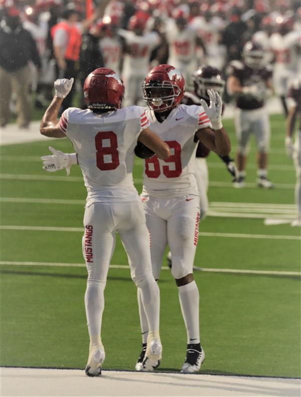 Victory Jump after touchdown